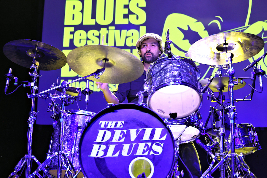 8 BFB Blues Festival Basel on stage MANU LANVIN THE DEVIL BLUES Foto by Daniel Schmid